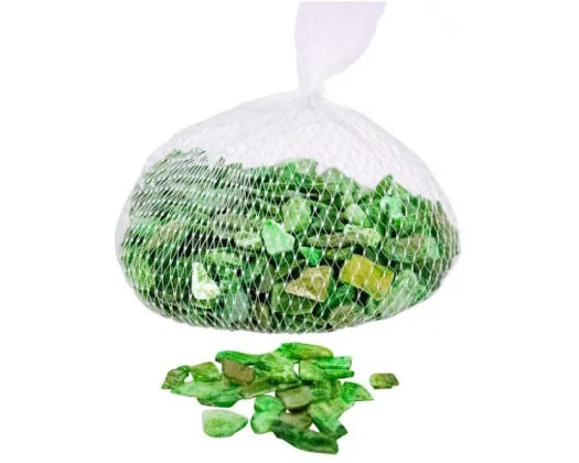 Crushed Pearl Shells Bags - Green 3.5KG - Urban Lush NZ