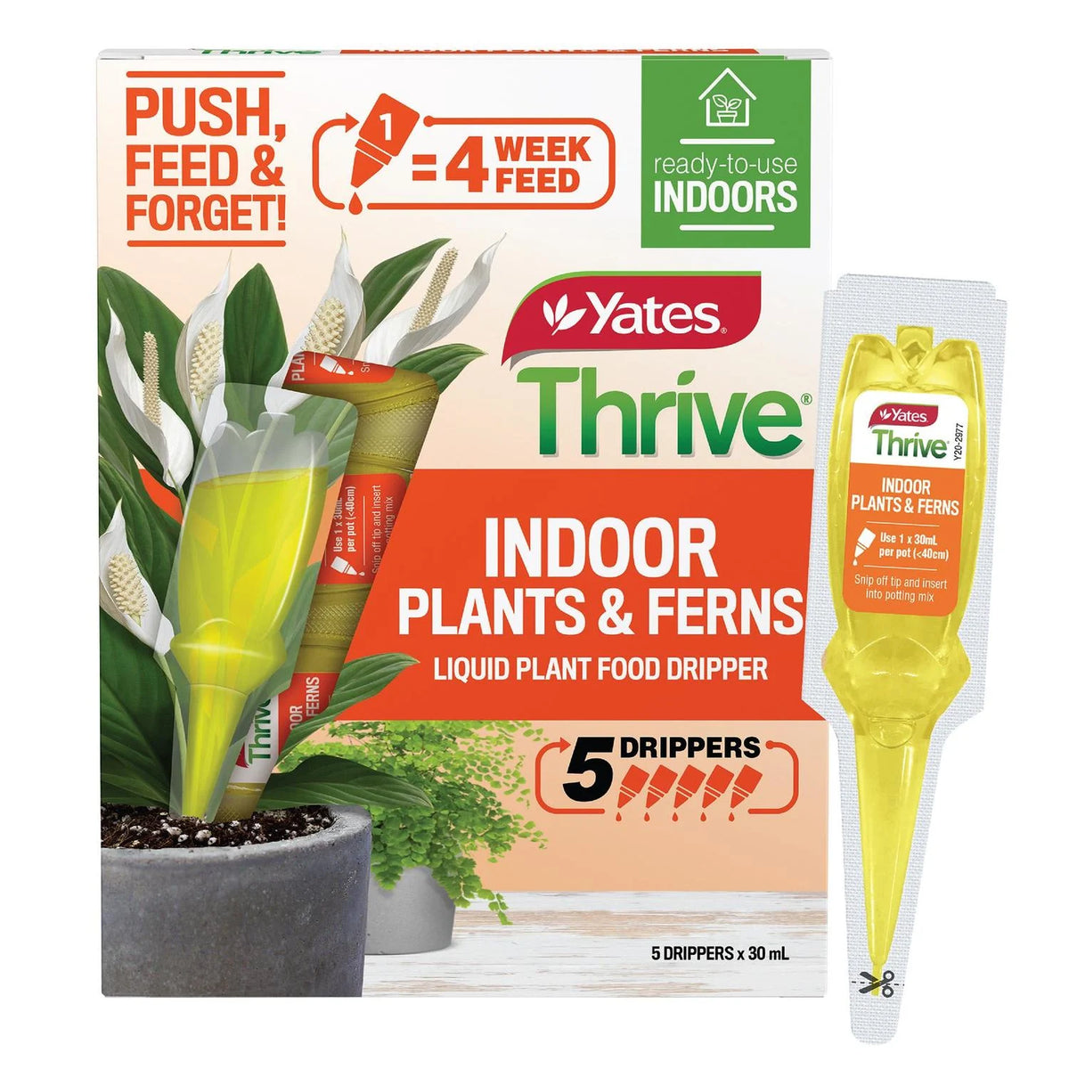 Thrive Indoor Plants & Ferns Dripper Pack of 5