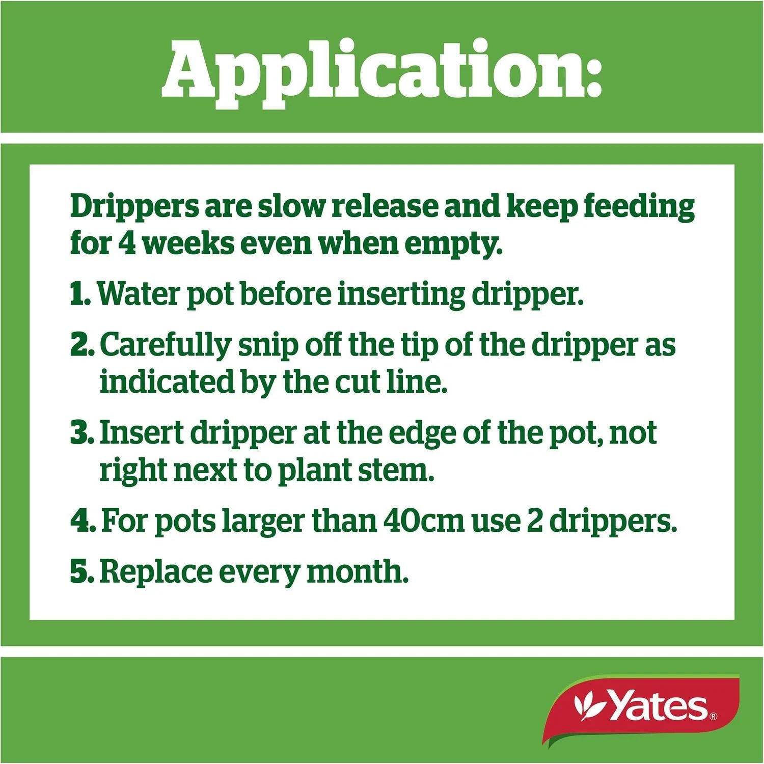 Thrive Orchid Plant Fertiliser Dripper pack of 5 - Urban Lush NZ