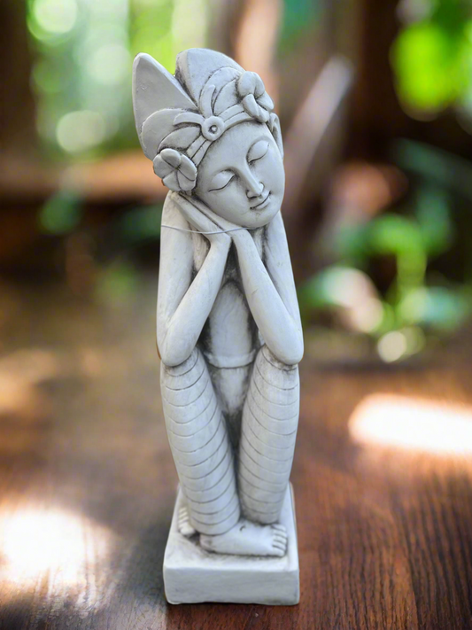 Flower Girl Statue (LEFT)75CM - Urban Lush NZ