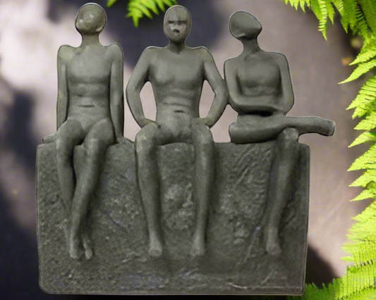 Sitting Thinking Men Outdoor Statue 64 x 24 x 66cm - Urban Lush NZ