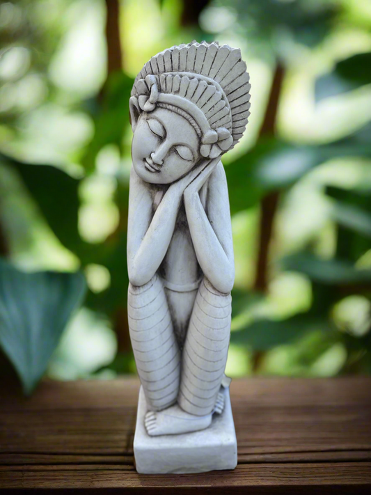 Flower Girl Statue (RIGHT)75CM - Urban Lush NZ