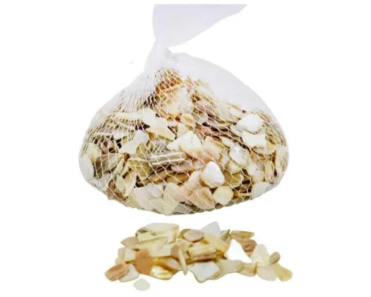 Crushed Pearl Shells Bag- Natural 3.5KG - Urban Lush NZ