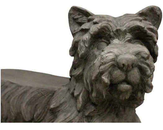 Fibre Clay Scottie Dog Stool - 74CML - Urban Lush NZ