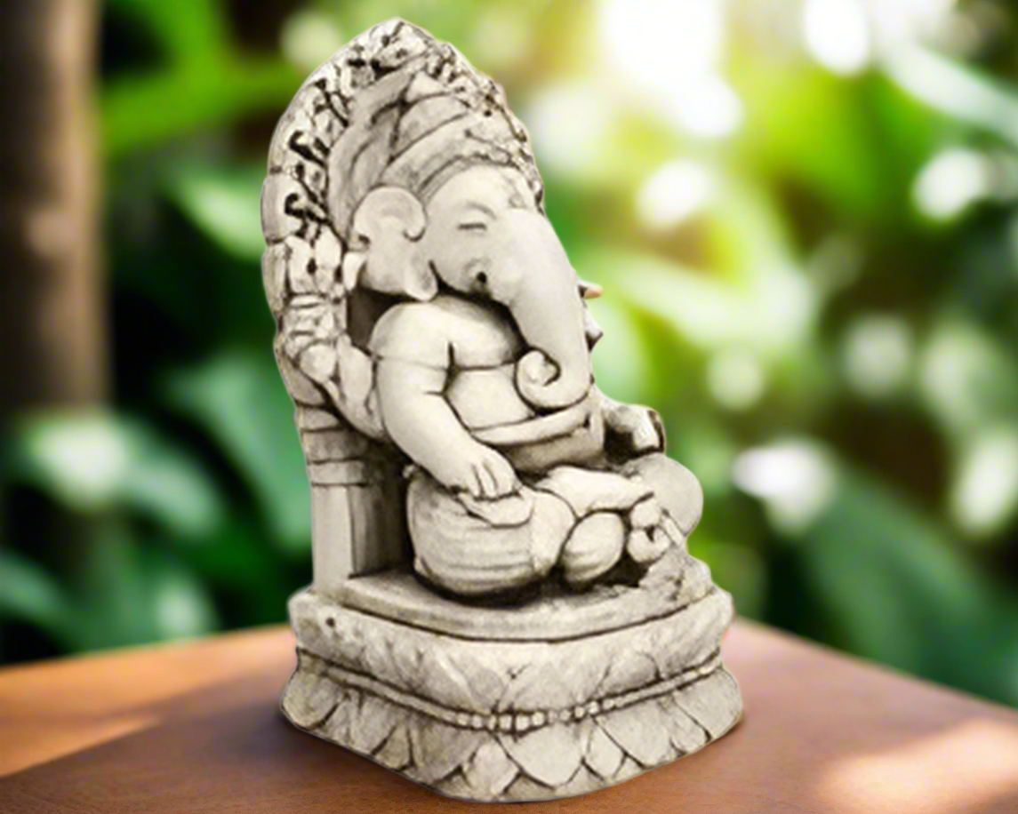 Sitting Ganesha Statue 49CM - Urban Lush NZ