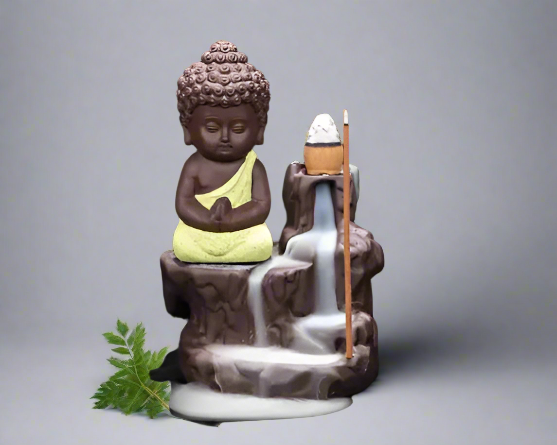 Buddha Backflow Incense Cone Burner