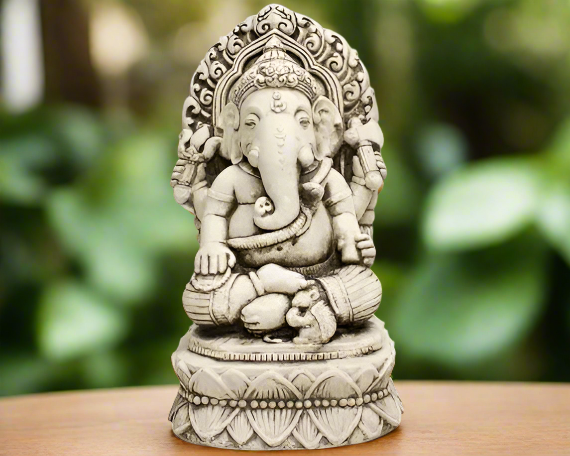 Sitting Ganesha Statue 49CM - Urban Lush NZ