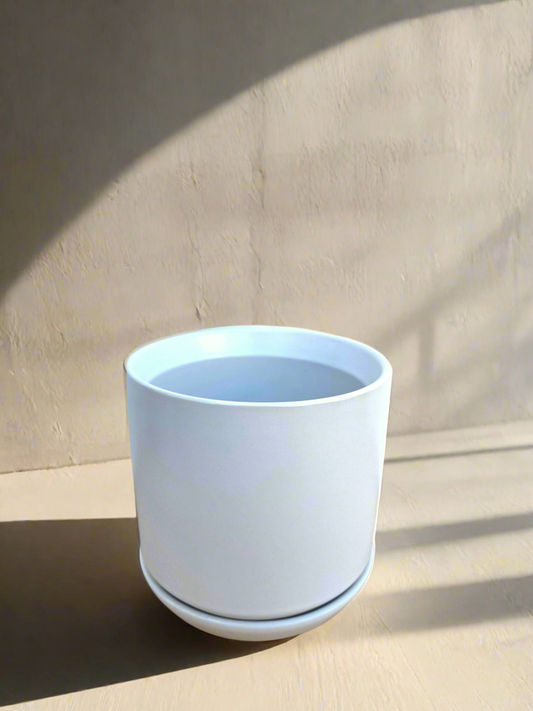 Adelle Straight Planter Pot 13.5CM - White