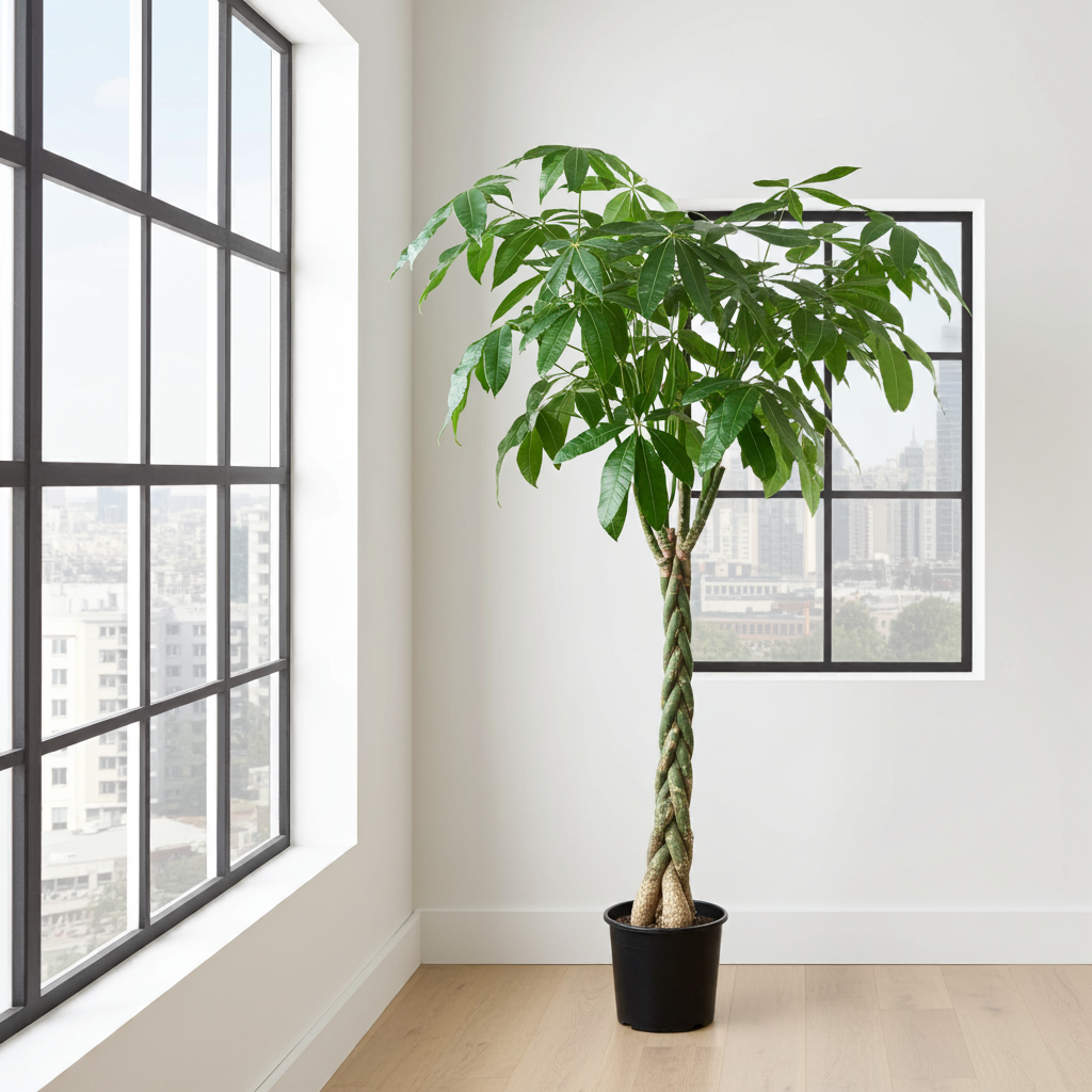 Pachira Braided (Money Tree) Large 8L